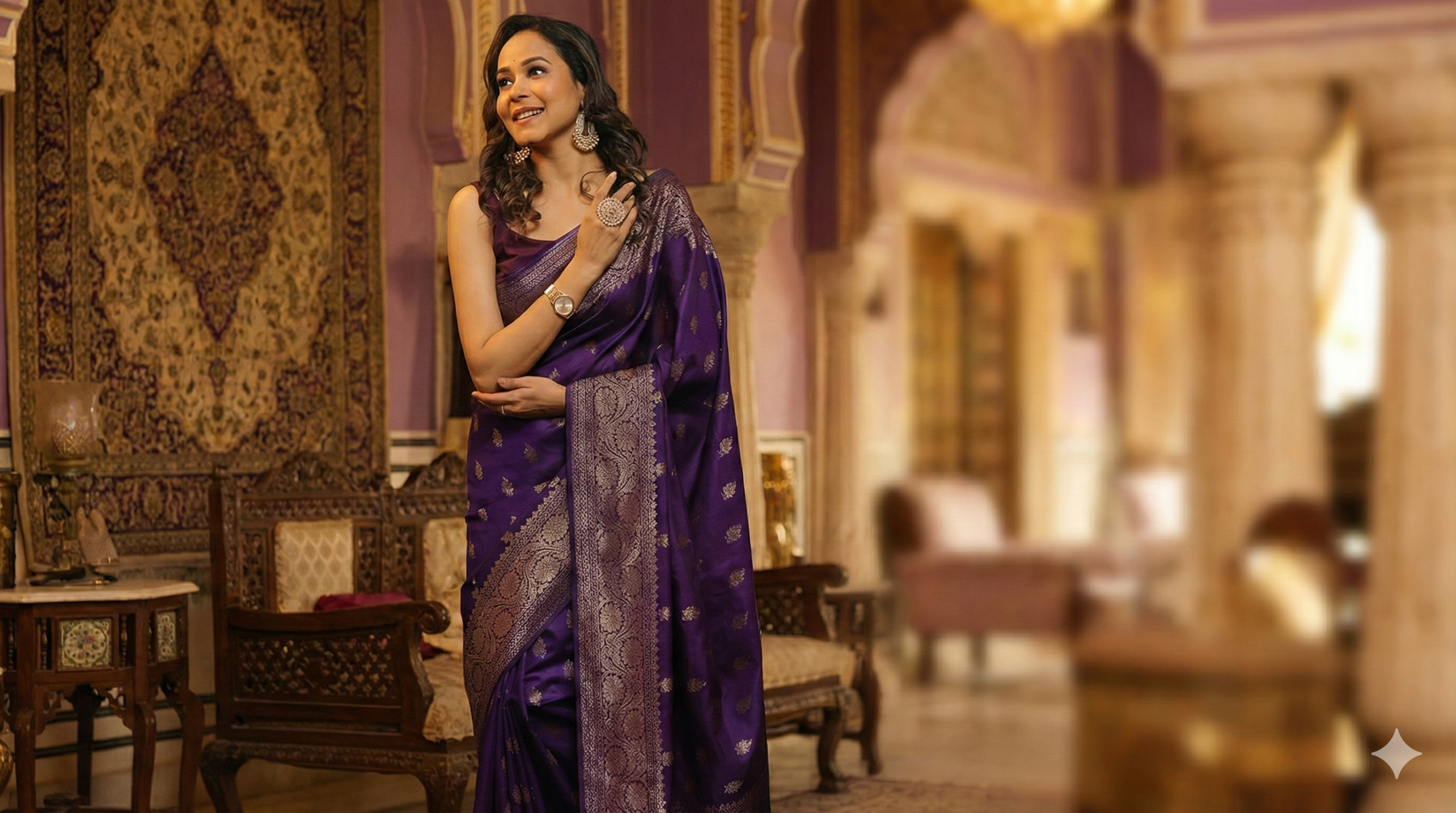 Pure Kanjivaram Silk Saree – Timeless Elegance